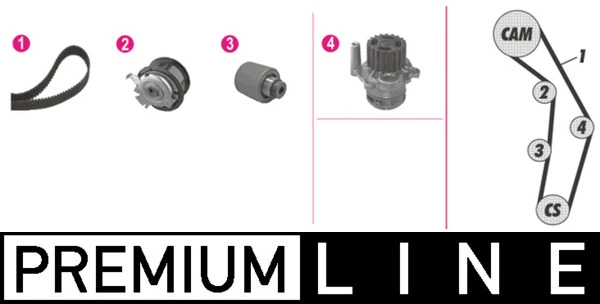 CPK25000P Mahle Original