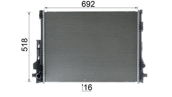 31657363 Volvo Chłodnica silnika