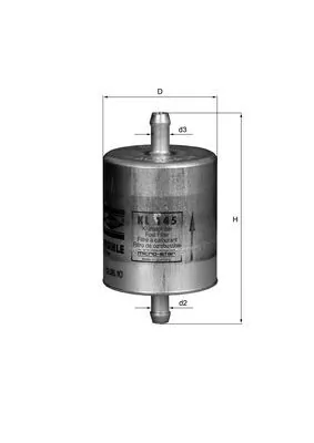 Filtr paliwa KL145 Mahle Original