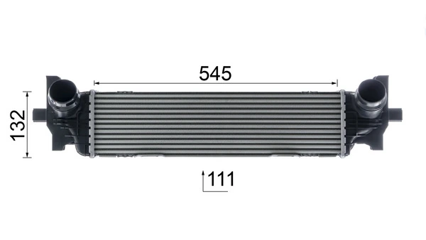 Chłodnica intercoolera Mahle Original CI626000P