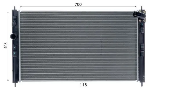 Chłodnica silnika Mahle Original CR2238000S cena, od 130,18 USD