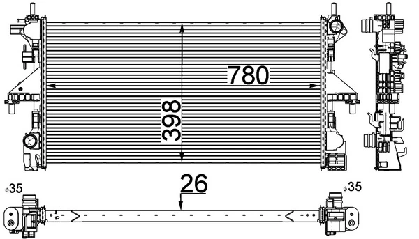 CR808000P Mahle Original