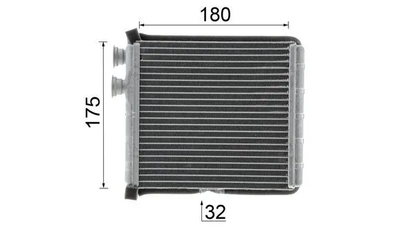 Chłodnica nagrzewnicy (ogrzewacza) do Land Rover Range Rover EVOQUE L551