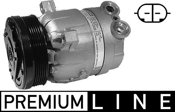 Sprężarka klimatyzacji Mahle Original ACP672000P cena, od 91,94 USD