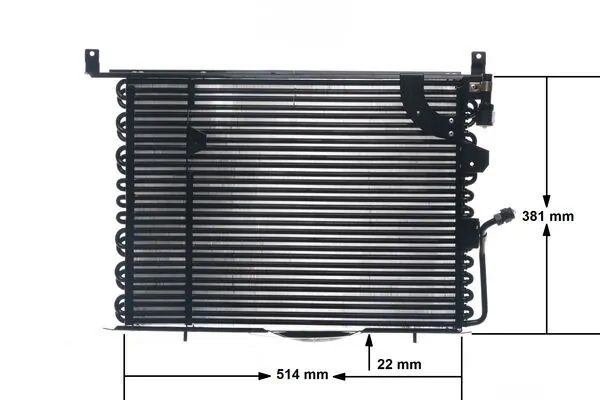 Chłodnica klimatyzacji do Mercedes C 190 W201