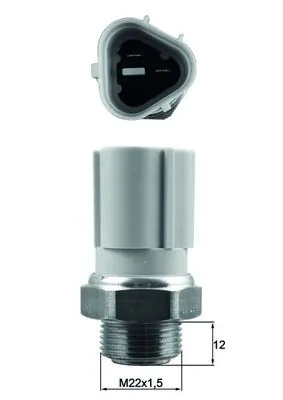 TSW57 Mahle Original
