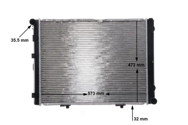 CR284000S Mahle Original Chłodnica silnika