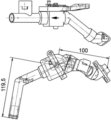 Kupić Zawór nagrzewnicy (ogrzewacza) Mercedes Benz Truck TRUCK LK/LN2   w dobrej cenie
