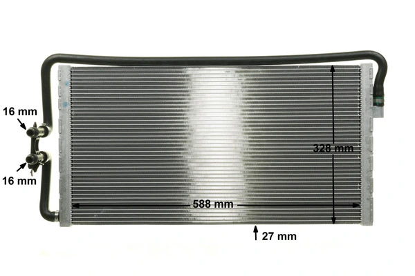 Chłodnica silnika BMW 17112284244