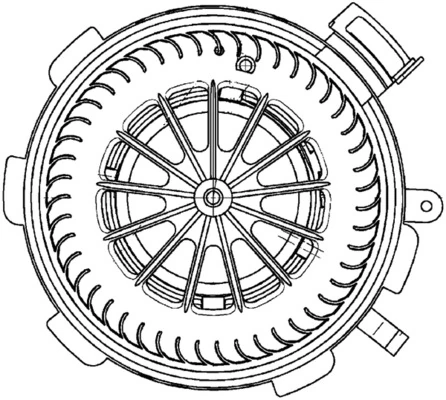 Silniczek wentylatora nagrzewnicy (ogrzewacza wnętrza) Mahle Original AB89000P cena, od 72,94 USD