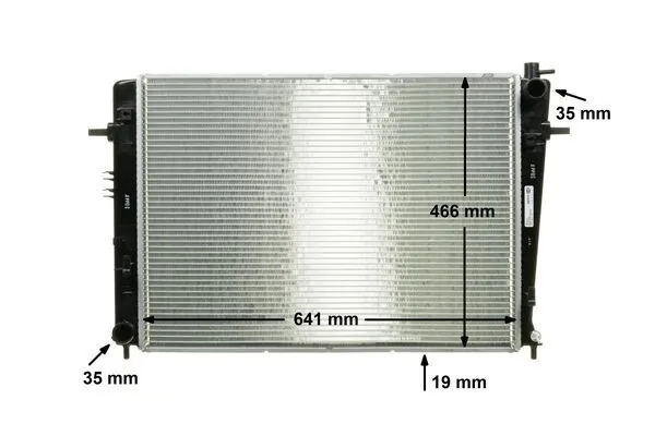 Chłodnica silnika Mahle Original CR909000P