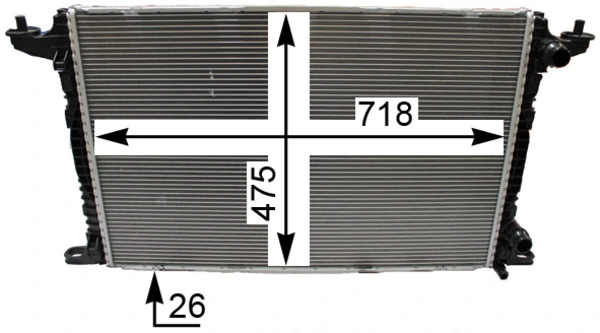CR2179000P Mahle Original Chłodnica silnika