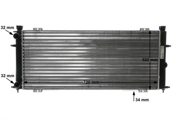 CR173000S Mahle Original Chłodnica silnika