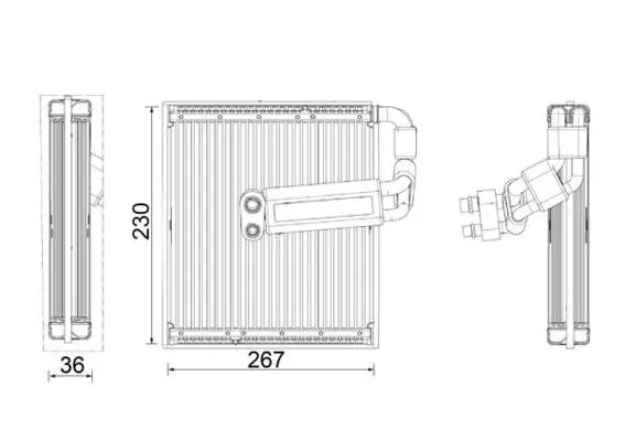 Kupić Parownik klimatyzacji Volvo XC40 536 w dobrej cenie