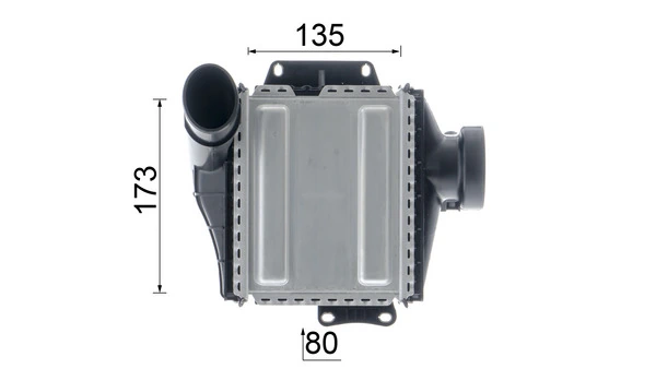 Chłodnica intercoolera do Mercedes C  W205