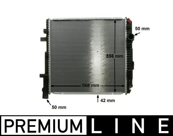 CR662000P Mahle Original Chłodnica silnika