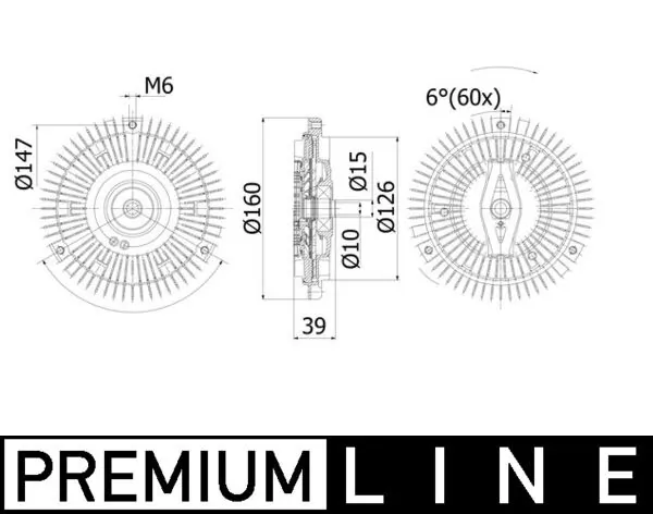 CFC66001P Mahle Original