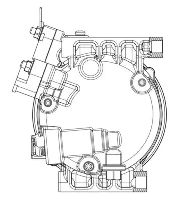 Do koszyka Sprężarka klimatyzacji Hyundai Tucson III TL