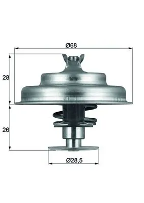 TX7580D Mahle Original