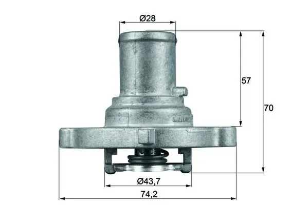 TI12287D Mahle Original