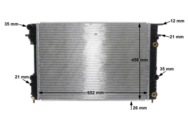 CR561000S Mahle Original Chłodnica silnika