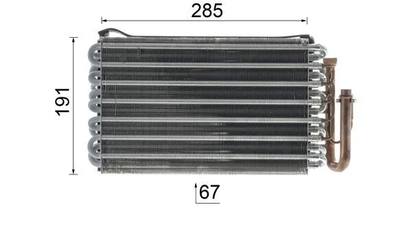 AE35000P Mahle Original Parownik klimatyzacji