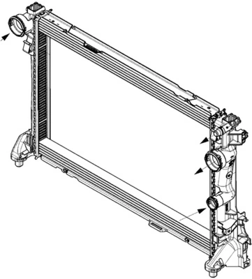 CR1684000P Mahle Original Chłodnica silnika