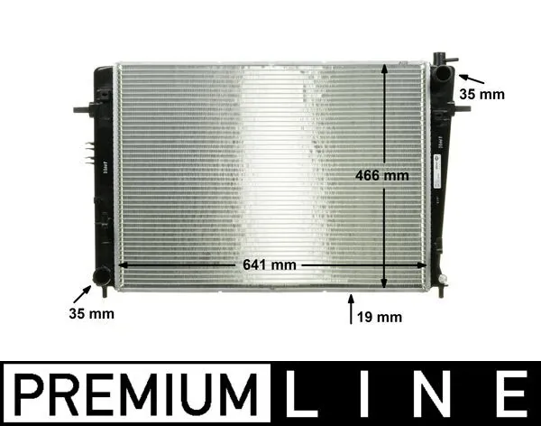 CR909000P Mahle Original Chłodnica silnika