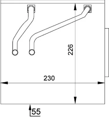 Parownik klimatyzacji Mazda 2 1 DY