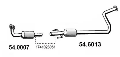 Konwerter-katalizator do Toyota Yaris P10