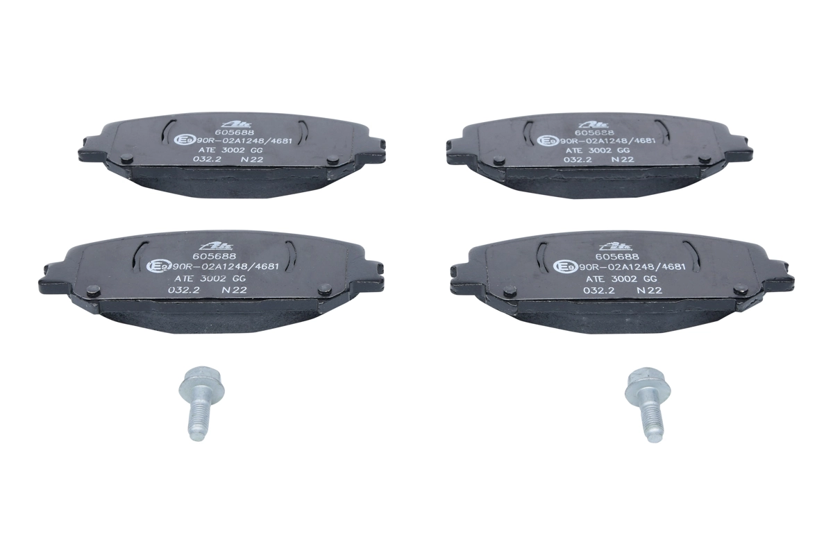 Klocki hamulcowe przednie tarczowe MQ005728 Mitsubishi
