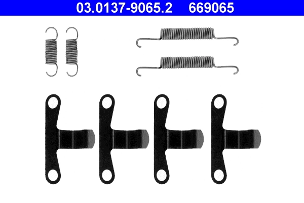 Zestaw naprawczy hamulca postojowego (ręcznego) Volvo 240 sedana (P242, P244) (1974 - 1993) cena, od 11,32 USD