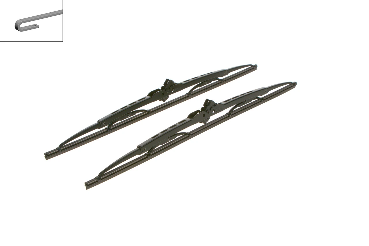 Do koszyka 3397005030 Bosch Pióro wycieraczki szyby przedniej, zestaw (2 szt.)