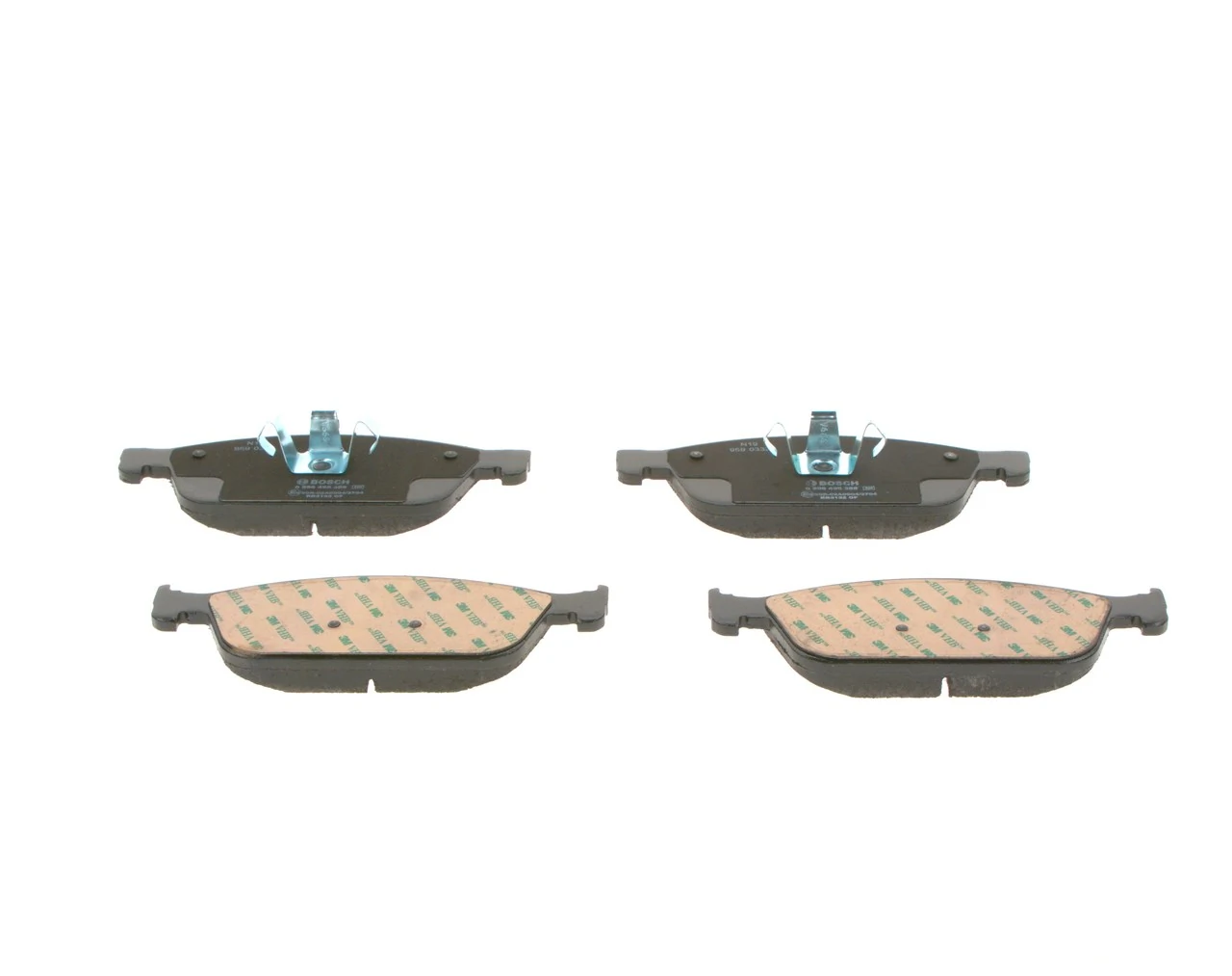 Klocki hamulcowe przednie tarczowe Bosch 0986495388 cena, od 33,03 USD
