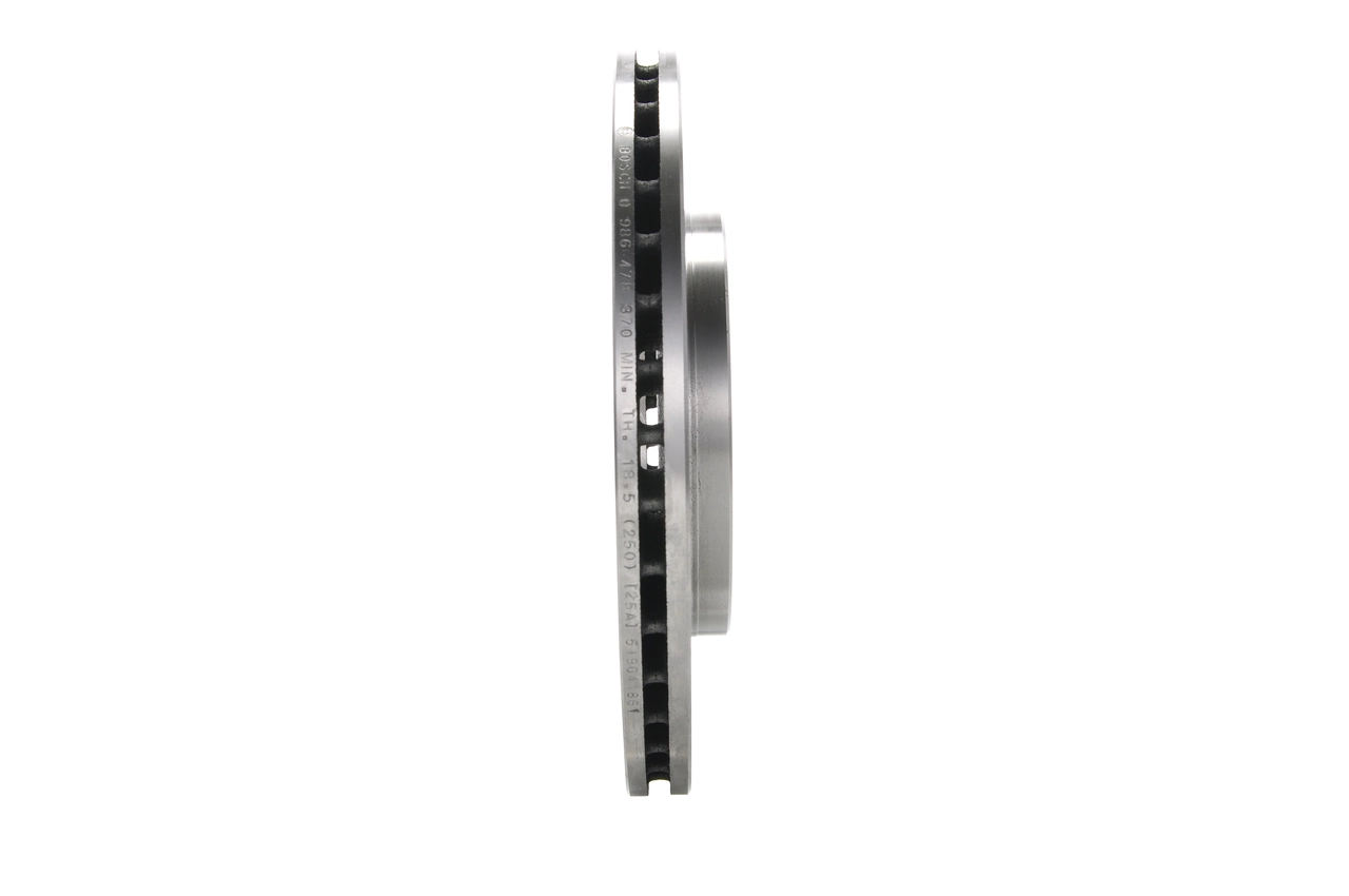 Do koszyka 0986478370 Bosch Tarcza hamulcowa przednia