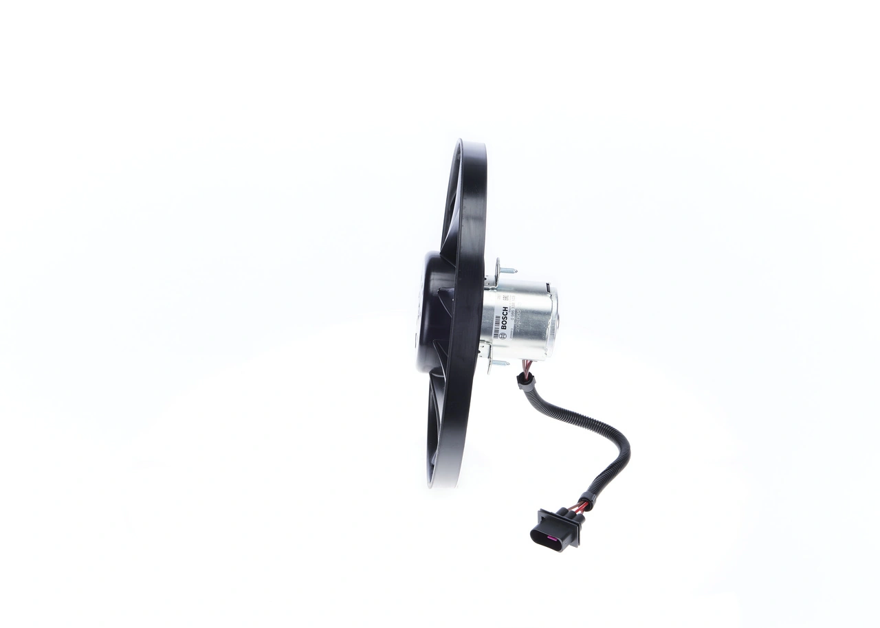 Do koszyka 0986338103 Bosch Wentylator elektryczny układu chłodzenia kompletny (silnik+wirnik)