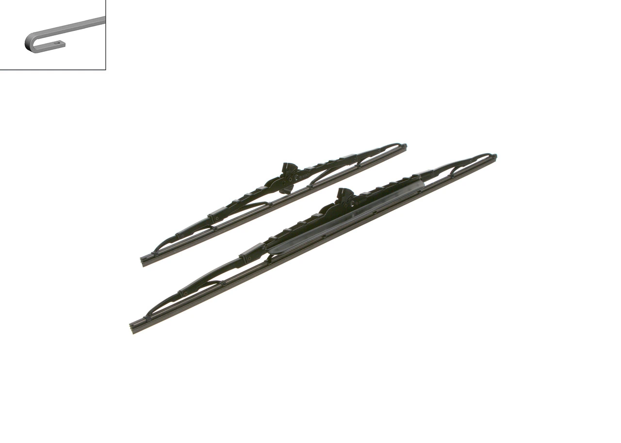 Do koszyka 3397118303 Bosch Pióro wycieraczki szyby przedniej, zestaw (2 szt.)