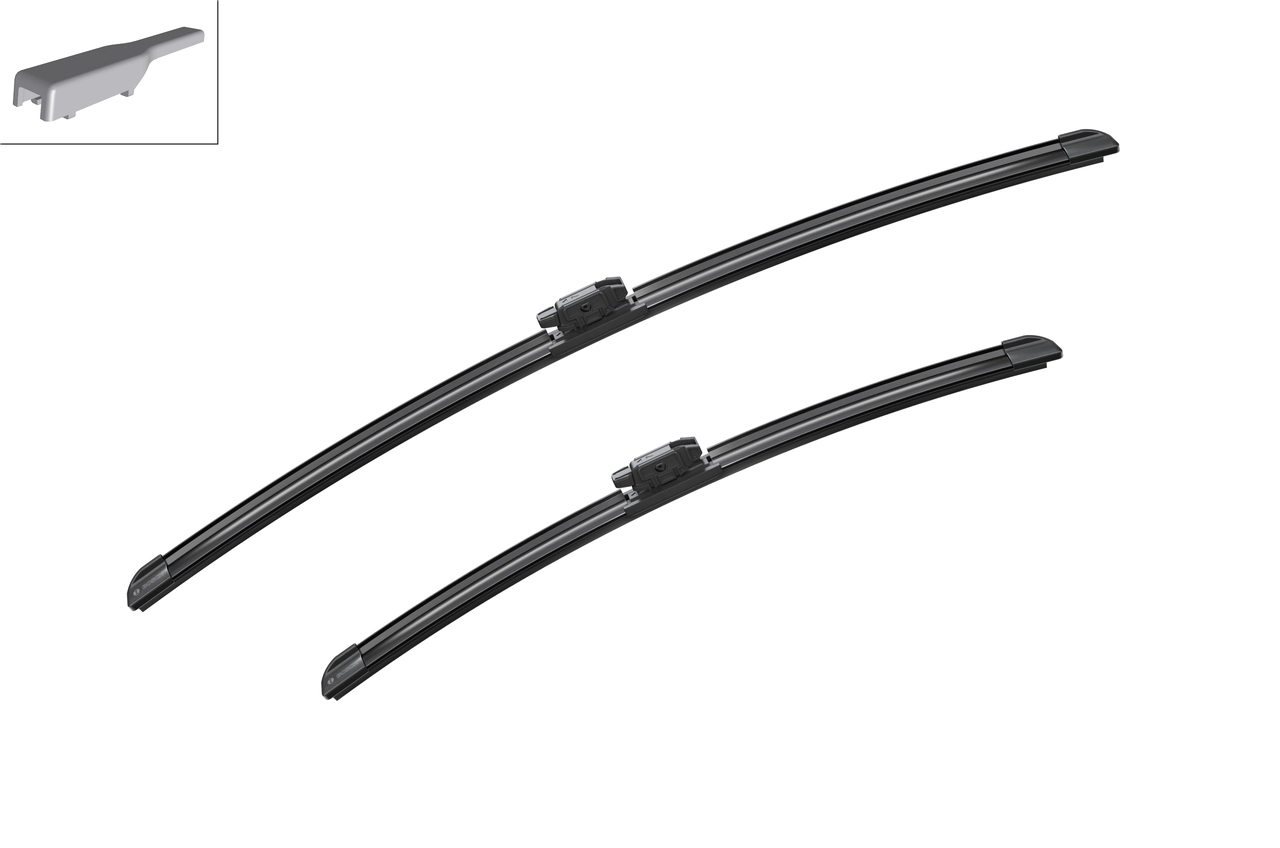 Do koszyka 3397014312 Bosch Pióro wycieraczki szyby przedniej, zestaw (2 szt.)