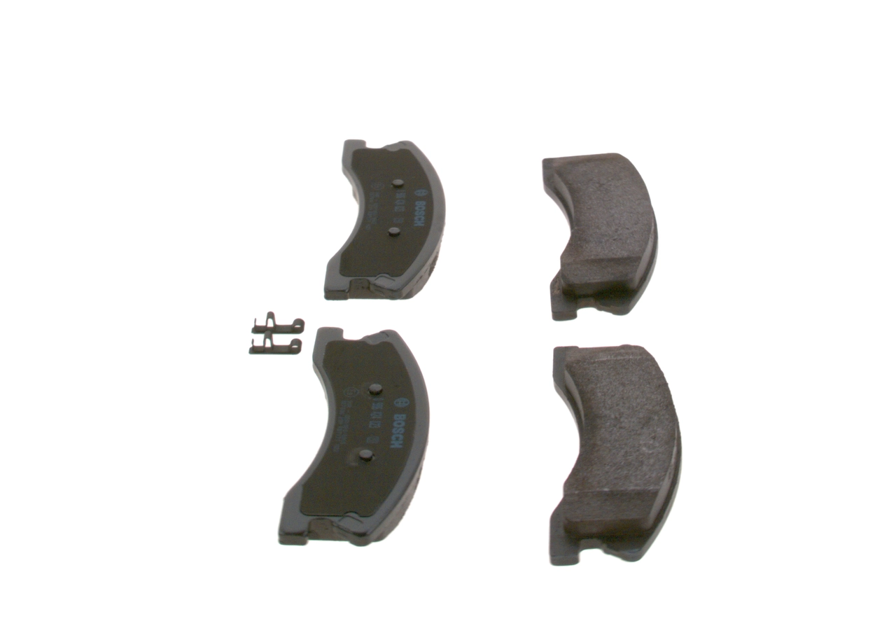 Do koszyka 0986424823 Bosch Klocki hamulcowe przednie tarczowe
