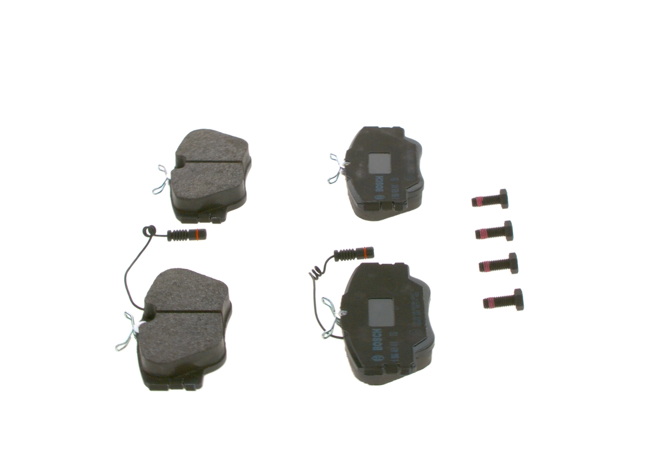 Do koszyka 0986469410 Bosch Klocki hamulcowe przednie tarczowe