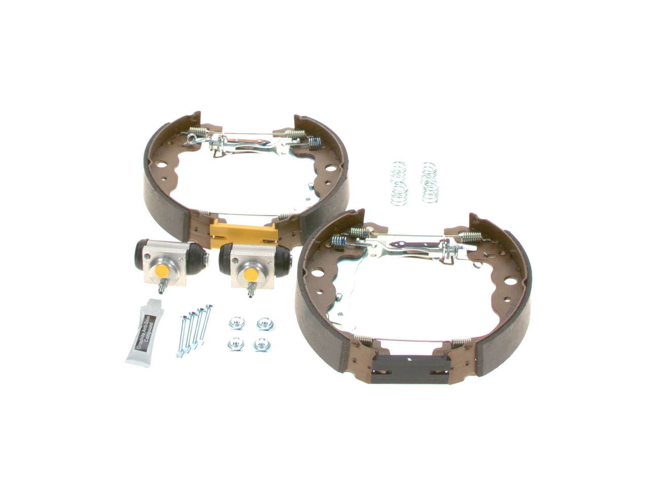 Klocki hamulcowe tylne bębnowe Bosch 0204114197 cena, od 112,18 USD