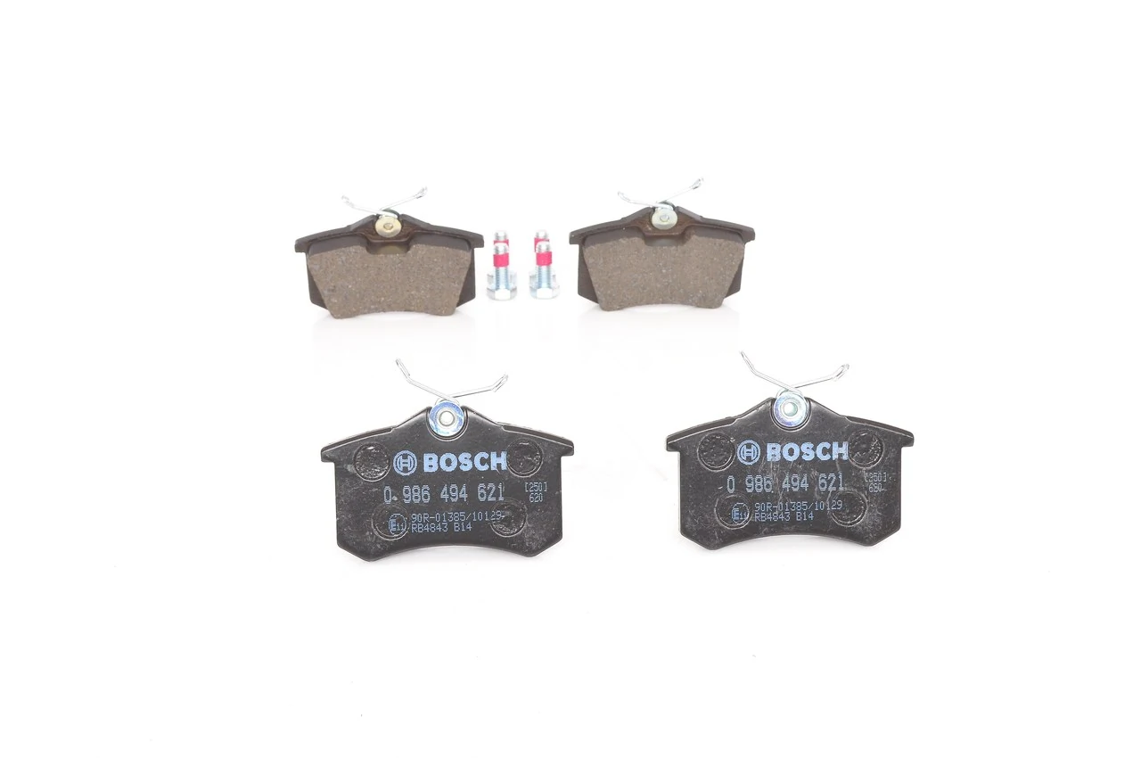 Okładziny (klocki) do hamulców tarczowych tylne 0986494621 Bosch