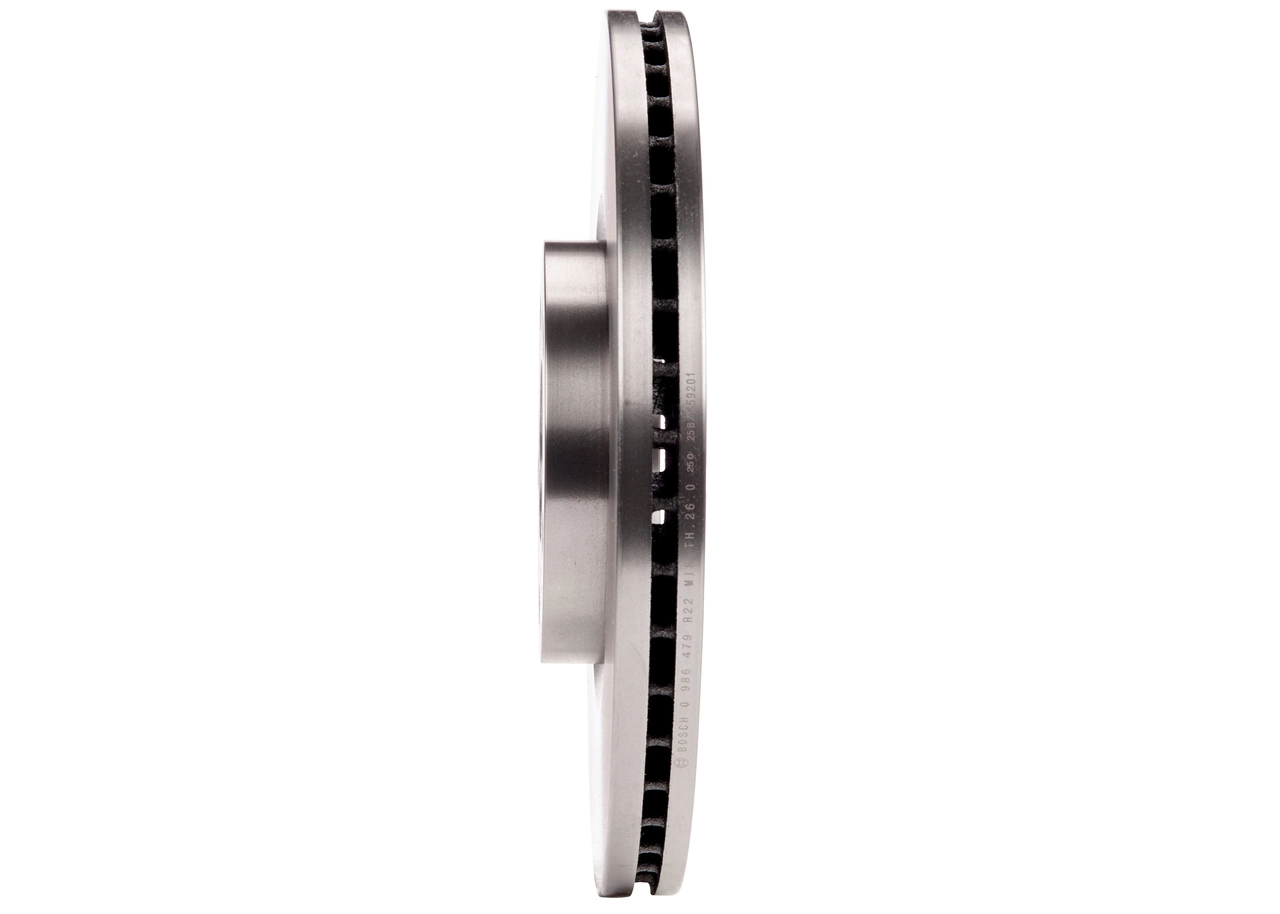 Do koszyka 0986479R22 Bosch Tarcza hamulcowa przednia