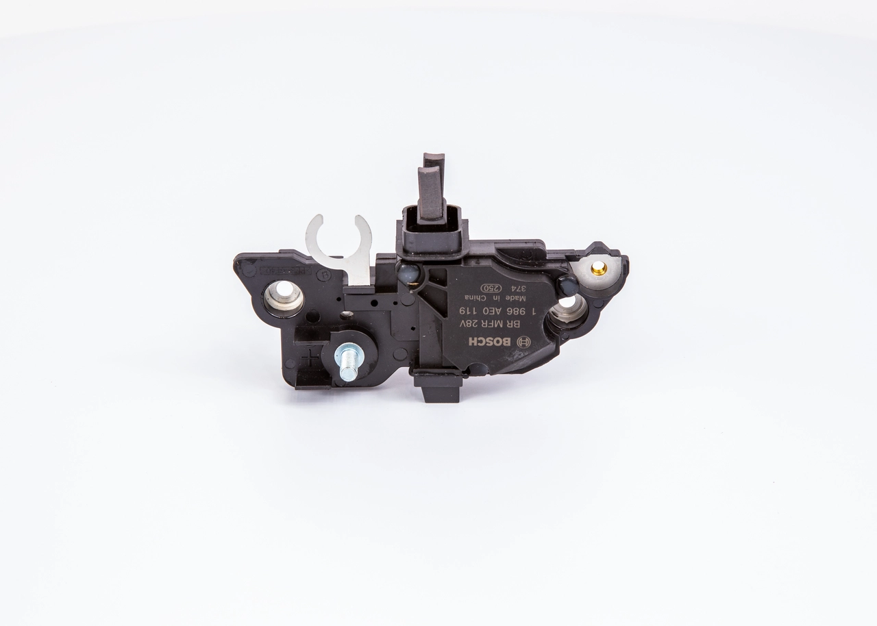 Do koszyka 1986AE0119 Bosch Regulator alternatora (przekaźnik ładowania)