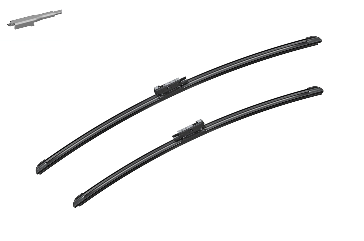 3397118967 Bosch Pióro wycieraczki szyby przedniej, zestaw (2 szt.)
