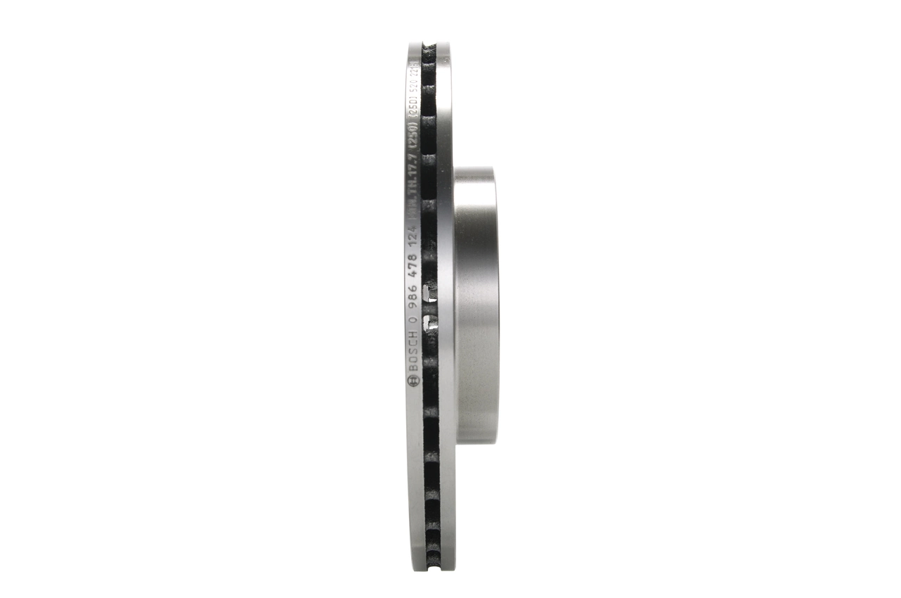 0986478124 Bosch Tarcza hamulcowa przednia