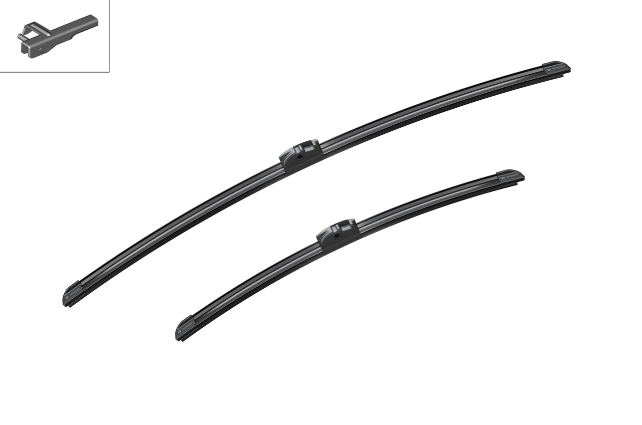 3397007523 Bosch Pióro wycieraczki szyby przedniej, zestaw (2 szt.)