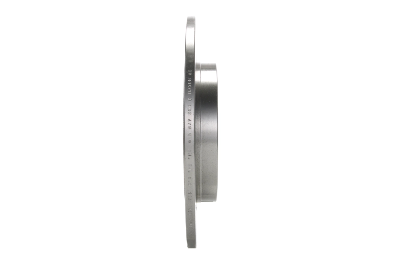 0986479519 Bosch Tarcza hamulcowa tylna