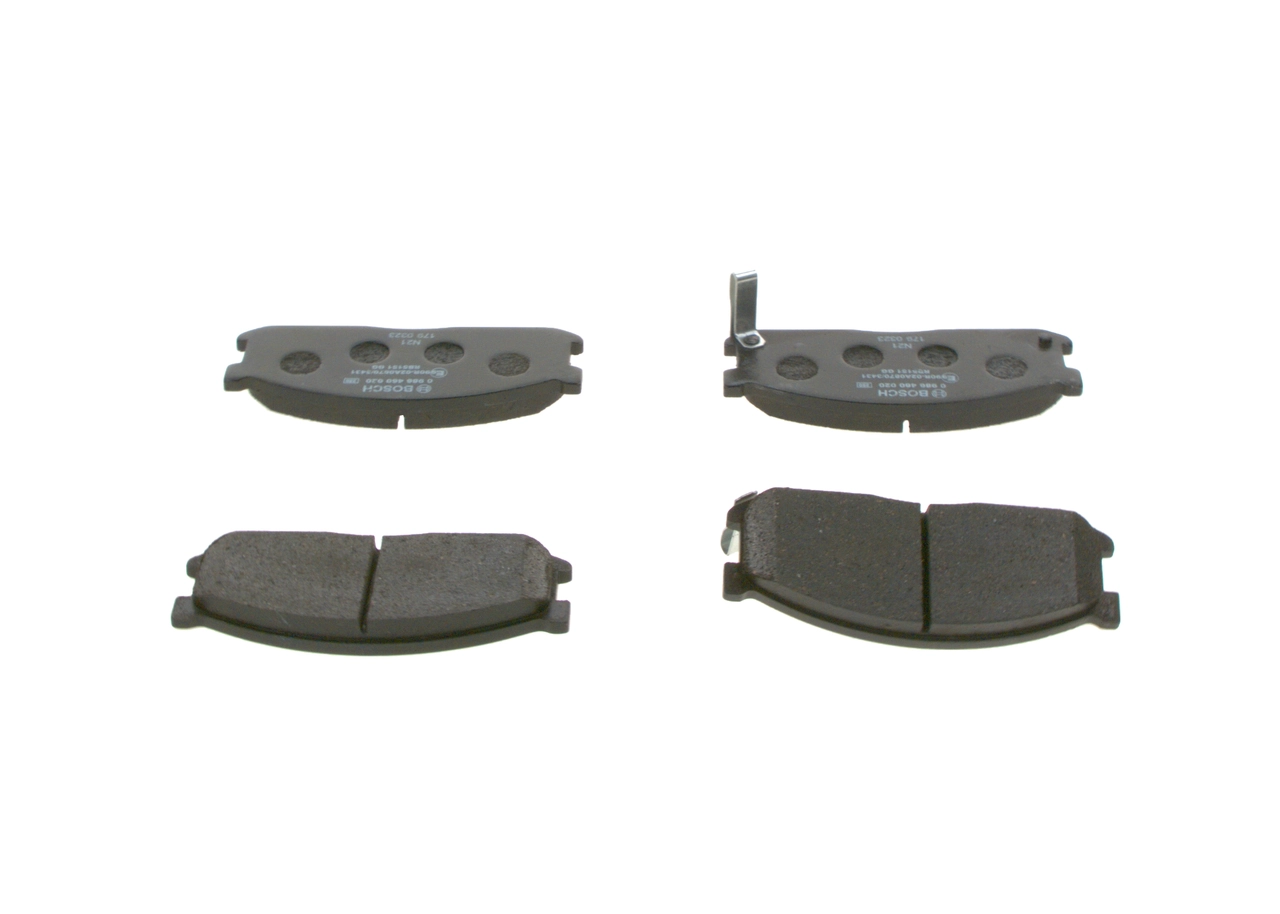 Do koszyka 0K60A3328Z Hyundai/Kia Klocki hamulcowe przednie tarczowe