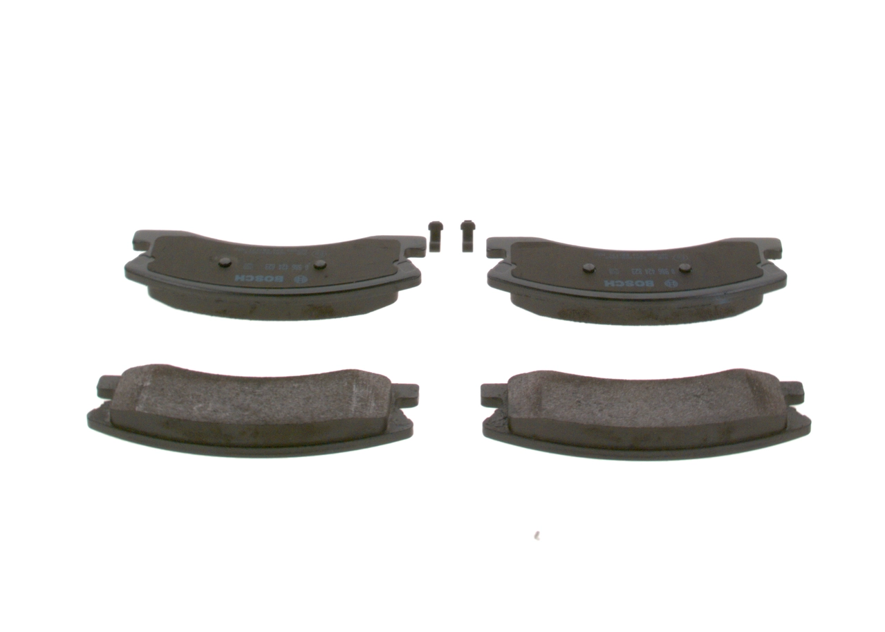 Klocki hamulcowe przednie tarczowe Bosch 0986424823 cena, od 29,66 USD
